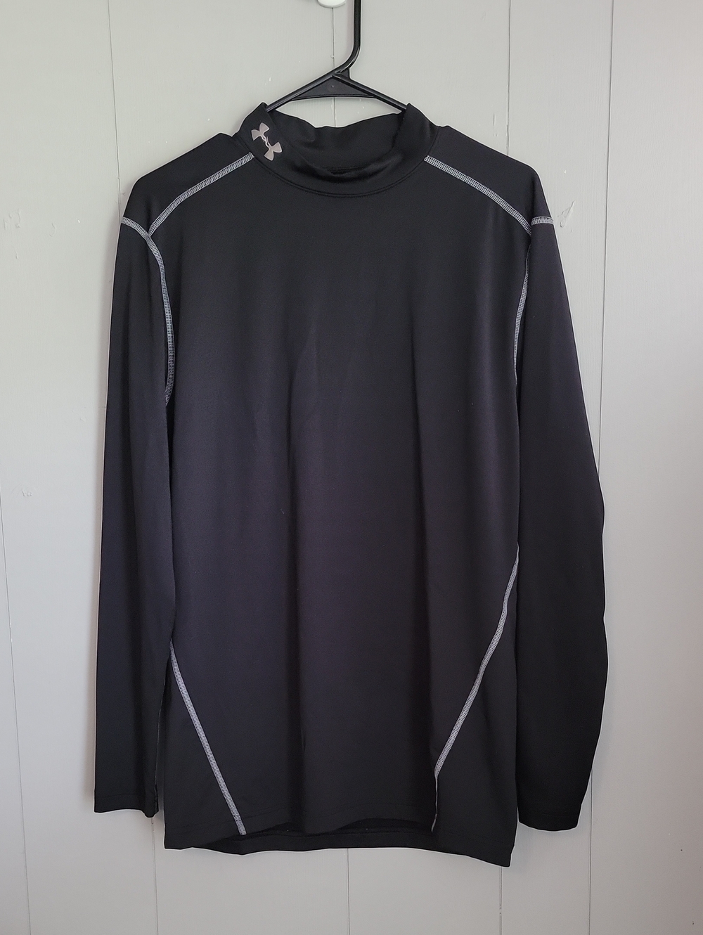 Under Armour Mens Shirt 2XL Cold Gear Black Long Sleeve
